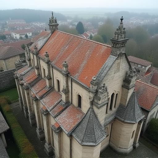 Basilique de Montferrand avant restauration