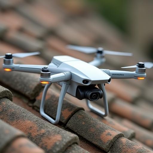 Inspection drone en cours